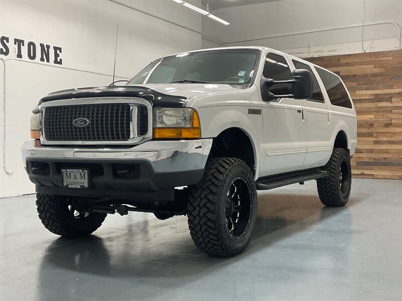 2000 Ford Excursion XLT 4X4 / 7.3L DIESEL / Leather / LIFTED/NEW TIRES  / ZERO RUST / 3RD ROW SEAT / 35 " MUD TIRES / 156K MILES - Photo 65 - Gladstone, OR 97027