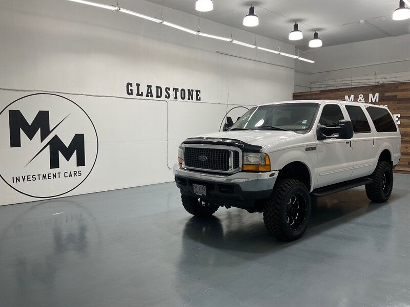 2000 Ford Excursion XLT 4X4 / 7.3L DIESEL / Leather / LIFTED/NEW TIRES  / ZERO RUST / 3RD ROW SEAT / 35 " MUD TIRES / 156K MILES - Photo 25 - Gladstone, OR 97027