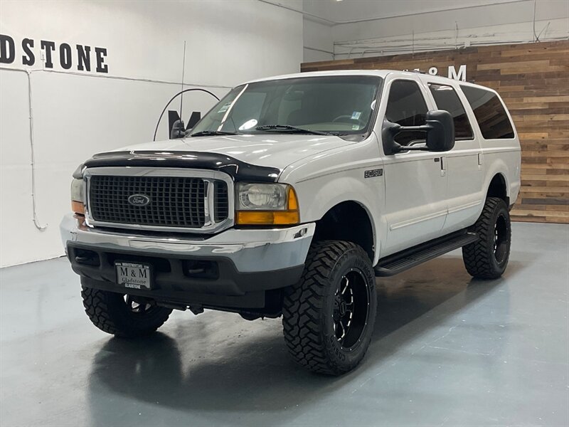 2000 Ford Excursion XLT 4X4 / 7.3L DIESEL / Leather / LIFTED/NEW TIRES  / ZERO RUST / 3RD ROW SEAT / 35 " MUD TIRES / 156K MILES - Photo 66 - Gladstone, OR 97027