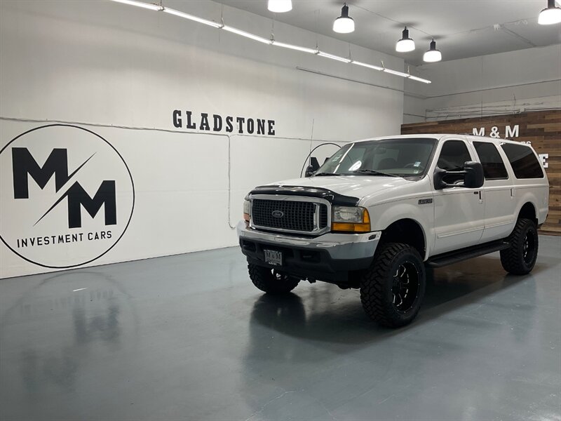 2000 Ford Excursion XLT 4X4 / 7.3L DIESEL / Leather / LIFTED/NEW TIRES  / ZERO RUST / 3RD ROW SEAT / 35 " MUD TIRES / 156K MILES - Photo 67 - Gladstone, OR 97027
