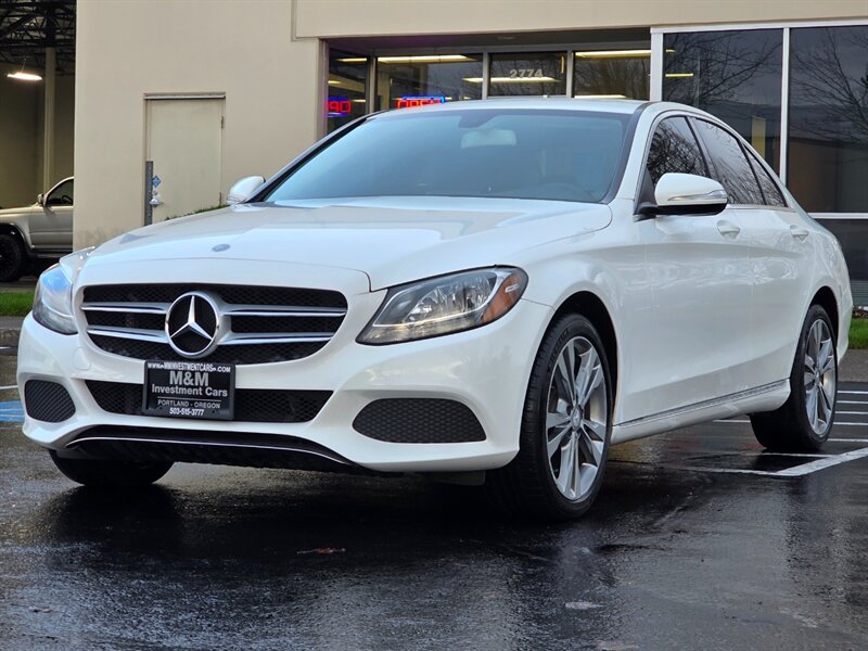 2015 Mercedes-Benz C 300 4MATIC / ALL WHEEL DRIVE / 89,000 MILES  / C300 / LEATHER / EXCELLECT CONDITION / LOW MILES