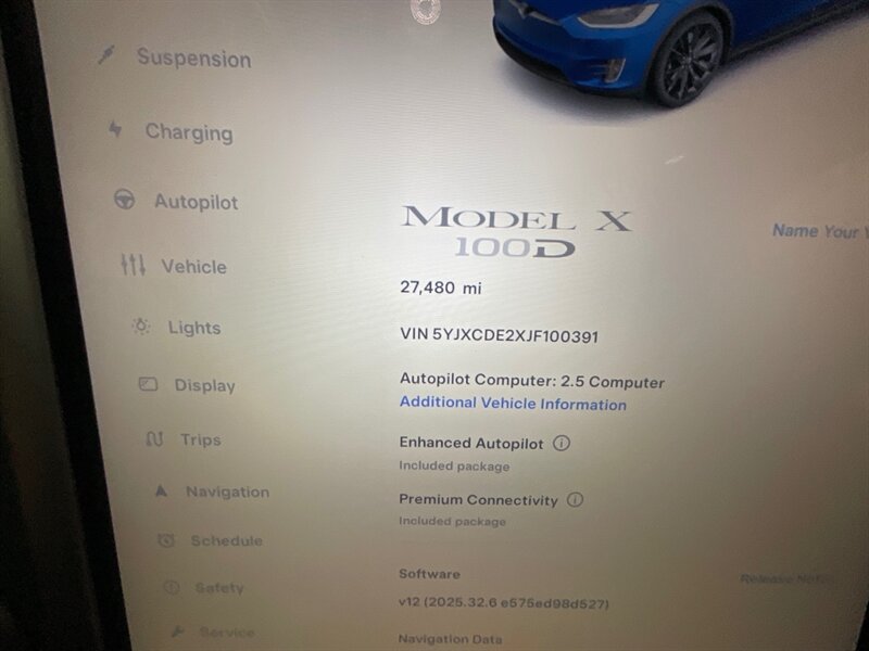 2018 Tesla Model X 100D Sport Utility AWD / 1-OWNER / 27,000 MILES  / Enhanced Auto Pilot / Leather LOADED - Photo 20 - Gladstone, OR 97027