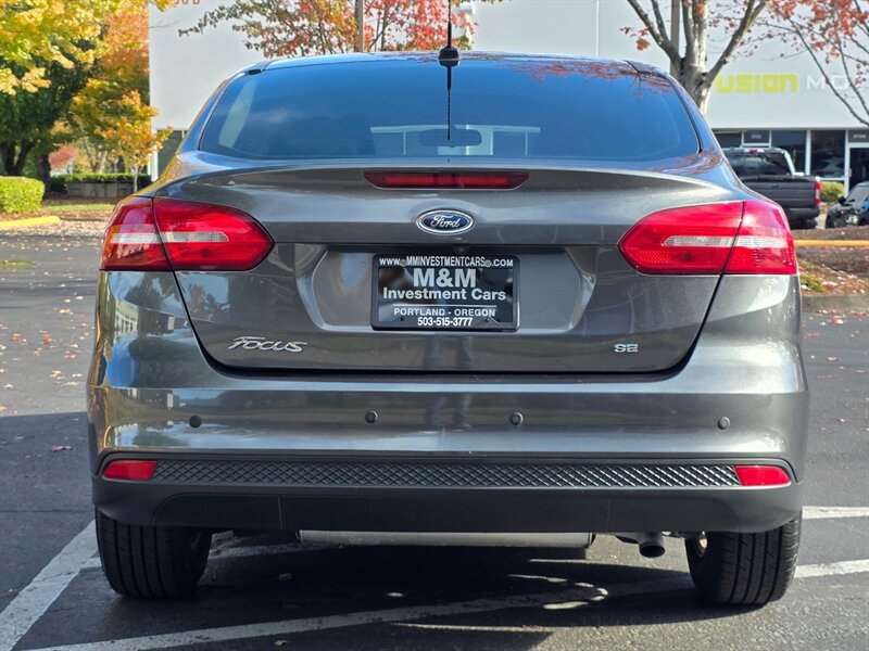 2018 Ford Focus SE BACK-UP CAM / PARK SENSORS / BLIND SPOT MONITOR / LOCAL FRESH TRADE-IN / EXCELLENT CONDITION - Photo 6 - Portland, OR 97217