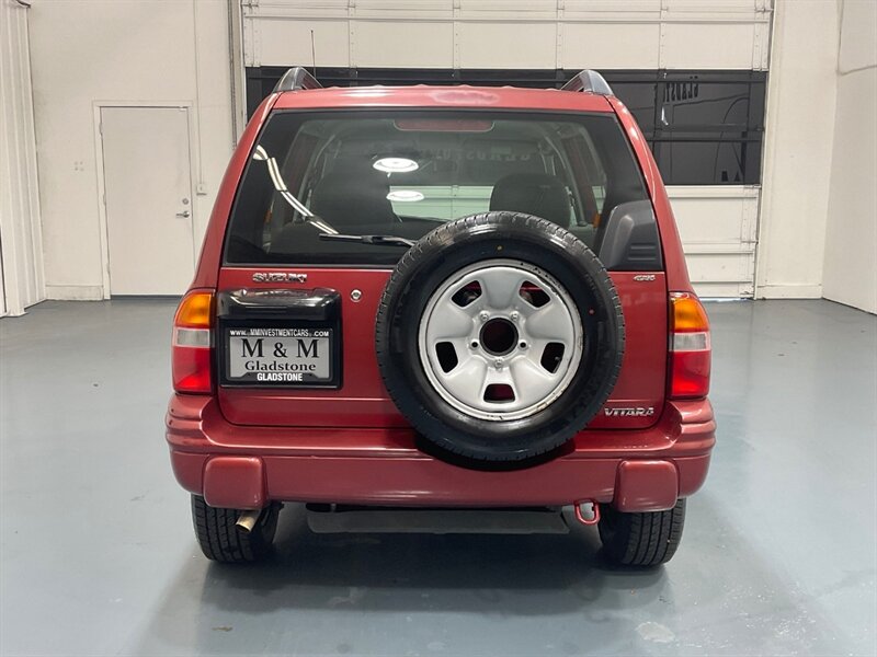 2001 Suzuki Vitara JLX Sport Utility 4X4 / 4Cyl / 1-OWNER / 59K MILES  / ZERO RUST / BRAND NEW TIRES - Photo 6 - Gladstone, OR 97027