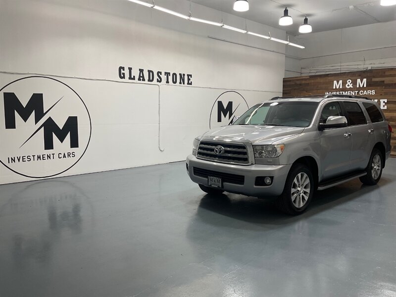 2015 Toyota Sequoia Limited Sport Utility 4X4 / 5.7L V8 / 85K MILES  / LOCAL SUV w. ZERO RUST / Leather Heated Seats / Sunroof / Navigation & Backup Camera / - Photo 71 - Gladstone, OR 97027