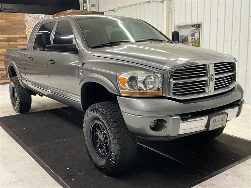 2006 Dodge Ram 2500 Laramie MEGACAB 4X4 / 5.9L DIESEL / LIFTED LIFTED  / Leather & Heated Seats / DVD Player / LIFTED w. NEW 37 " MUD TIRES / RUST FREE / Excel Cond - Photo 2 - Gladstone, OR 97027