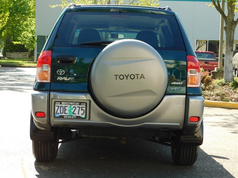 2002 Toyota RAV4 4WD / 4-cyl / Automatic / Clean Title / LOW MILES   - Photo 6 - Portland, OR 97217