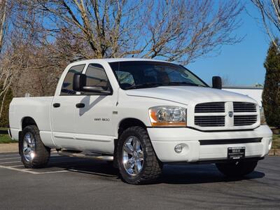 2006 Dodge Ram 1500 SLT QUAD CAB BIG HORN HEMI / V8 5.7L / CAM / DVD's  / LOCAL TRADE