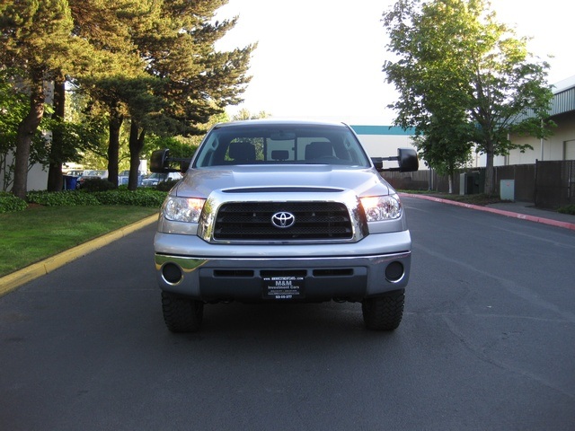 2008 Toyota Tundra SR5 4X4 V8 Double Cab / Long Bed/ Silver / 1-Owner   - Photo 2 - Portland, OR 97217