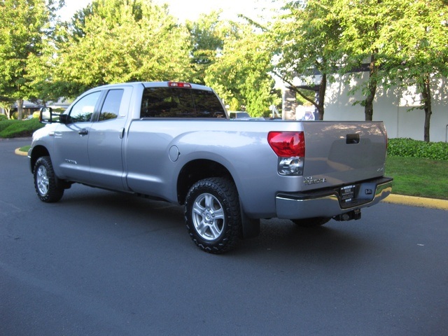 2008 Toyota Tundra SR5 4X4 V8 Double Cab / Long Bed/ Silver / 1-Owner   - Photo 4 - Portland, OR 97217