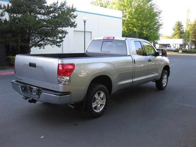 2008 Toyota Tundra SR5 4X4 V8 Double Cab / Long Bed/ Silver / 1-Owner   - Photo 6 - Portland, OR 97217