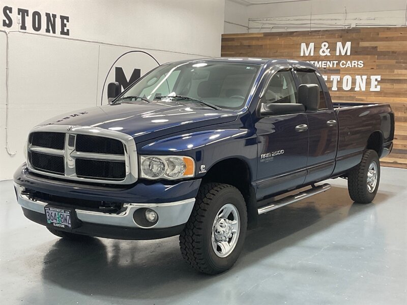 2005 Dodge Ram 2500 SLT BigHorn 4X4 / 5.9L Diesel / 6-SPEED /44K MILES  / 1-OWNER LOCAL OREGON TRUCK / ZERO RUST / LONG BED / ALL STOCK NO MODS / SUPER LOW MILES - Photo 1 - Gladstone, OR 97027