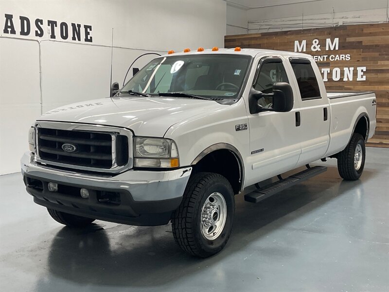 2002 Ford F-350 Lariat  / 4X4 / Crew Cab / 7.3L DIESEL / 1-OWNER  / LEATHER / LOCAL TRUCK / LOW MILES - Photo 1 - Gladstone, OR 97027