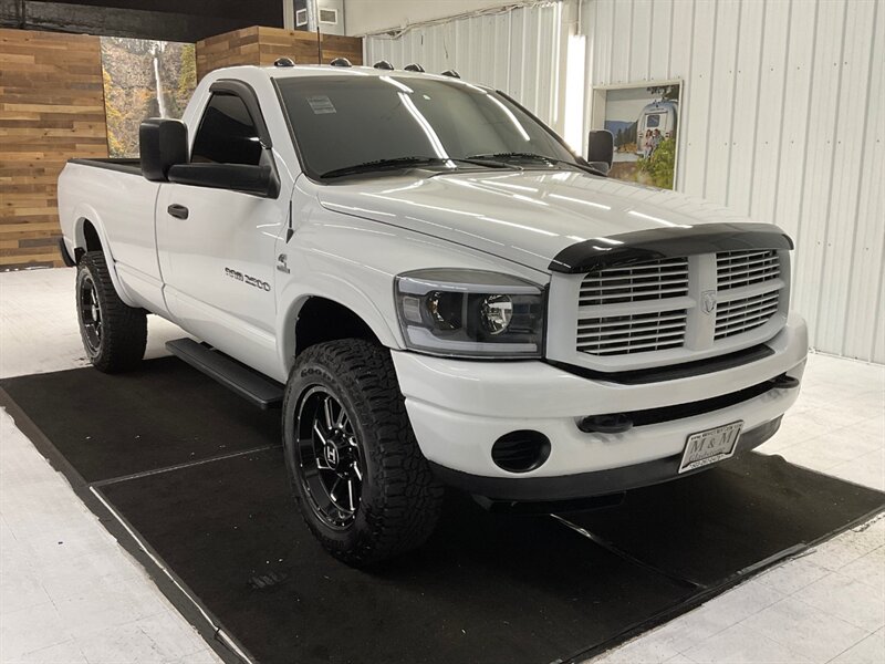 2006 Dodge Ram 2500 Regular Cab 4X4/ 5.9L DIESEL / 6-SPEED / 61K MILES  / Updated Lights / Leather / LIFTED - Photo 2 - Gladstone, OR 97027