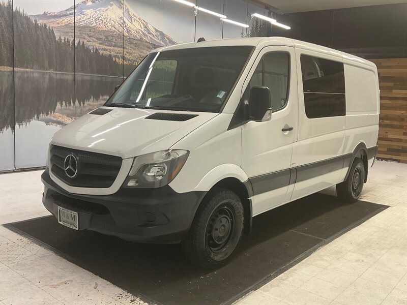 2016 Mercedes-Benz Sprinter 2500 Cargo Van Crew / 2.1L 4Cyl DIESEL / 81K MILES  / 5-Passenger w. CARGO AREA / Standard Roof & 144 " WB / NEW TIRES - Photo 1 - Gladstone, OR 97027