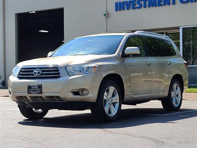 2008 Toyota Highlander Limited AWD / CAM / LEATHER / 7-SEATER / LOADED  / ALL WHEEL DRIVE / HEATED SEATS / 3RD SEATS SUV