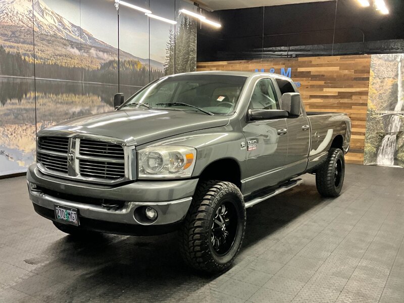 2008 Dodge Ram 3500 SLT Quad Cab 4X4 / 6.7L DIESEL / 6-SPEED / LIFTED  LONG BED / LIFTED w/ NEW WHEELS & TIRES / LOCAL TRUCK / RUST FREE - Photo 1 - Gladstone, OR 97027