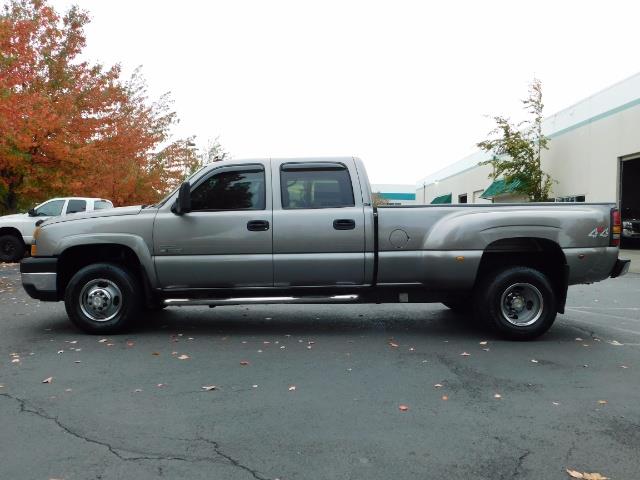 2007 Chevrolet Silverado 3500 Classic LT3 4dr Crew Cab / 4X4 / 6.6L DURAMAX / DUALLY/LBZ   - Photo 3 - Portland, OR 97217