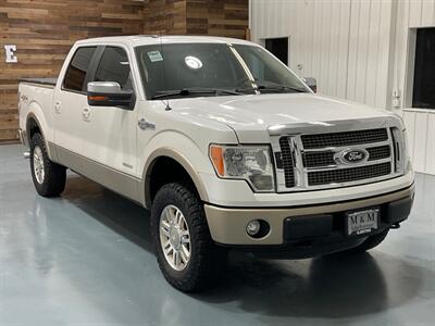 2012 Ford F-150 King Ranch Crew Cab 4X4 / 3.5L V6 ECOBOOST /LOADED  / Leather Heated Seats / Navigation & Camera / NO RUST