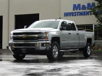 2015 Chevrolet Silverado 3500 LT 4X4 / Crew Cab / Long Bed / 1-TON / Navigation Truck