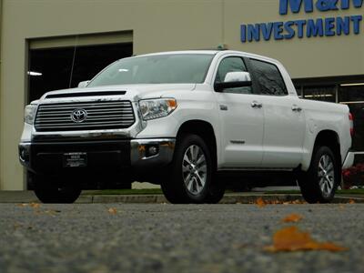 2016 Toyota Tundra CrewMax 4X4 Limited V8 5.7L Fully Loaded 1-Owner Truck