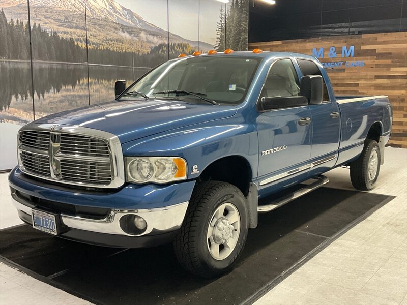 2004 Dodge Ram 3500 Laramie 4X4 / 5.9L DIESEL / 1-OWNER / 83,000 MILES  / Quad Cab / Leather & Heated Seats / 1-OWNER LOCAL OREGON TRUCK / RUST FREE / LONG BED / BRAND NEW TIRES - Photo 25 - Gladstone, OR 97027