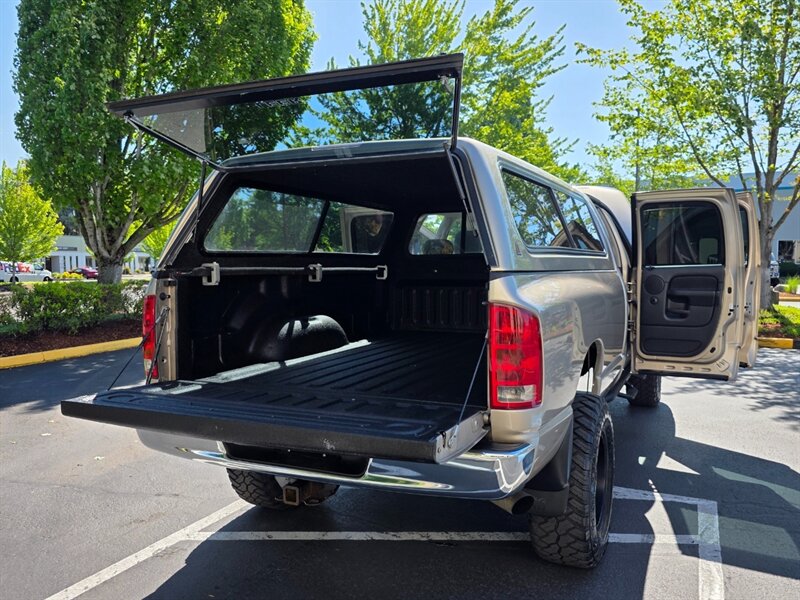 2004 Dodge Ram 2500 SLT 4X4 5.9 L CUMMINS DIESEL / BILSTIEN SUSPENSION LIFT / TUFF COUNTRY LONG ARM / MAYHEM WHEELS / LONG BED / SERVICE RECORDS - Photo 28 - Portland, OR 97217