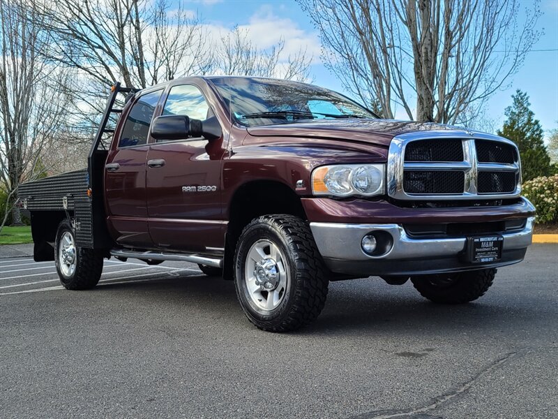 2004 Dodge Ram 2500 SLT 4dr Quad 4X4 / FLAT BED / 5.9 L CUMMINS  Turbo DIESEL / 92,000 MILES !!! - Photo 51 - Portland, OR 97217