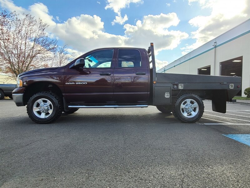 2004 Dodge Ram 2500 SLT 4dr Quad 4X4 / FLAT BED / 5.9 L CUMMINS  Turbo DIESEL / 92,000 MILES !!! - Photo 3 - Portland, OR 97217