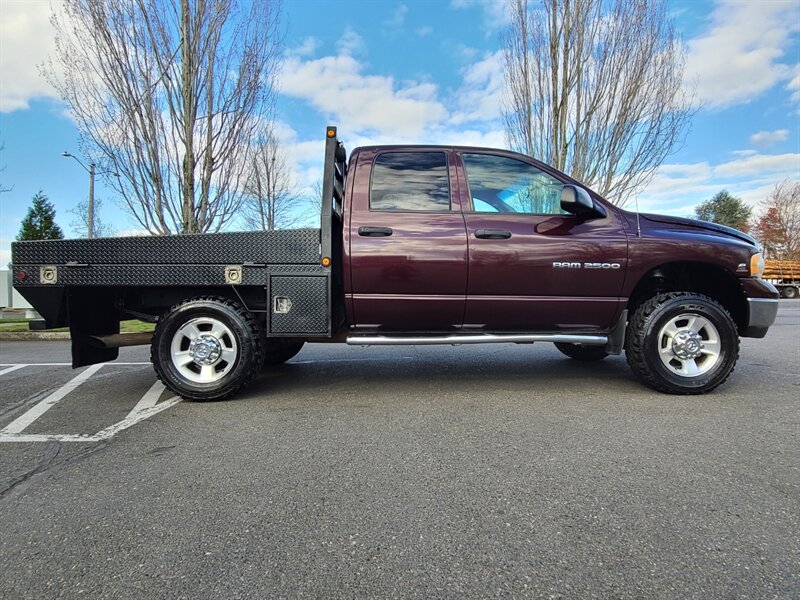 2004 Dodge Ram 2500 SLT 4dr Quad 4X4 / FLAT BED / 5.9 L CUMMINS  Turbo DIESEL / 92,000 MILES !!! - Photo 4 - Portland, OR 97217