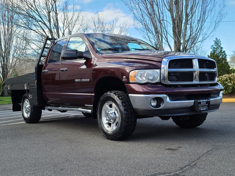 2004 Dodge Ram 2500 SLT 4dr Quad 4X4 / FLAT BED / 5.9 L CUMMINS  Turbo DIESEL / 92,000 MILES !!! - Photo 52 - Portland, OR 97217