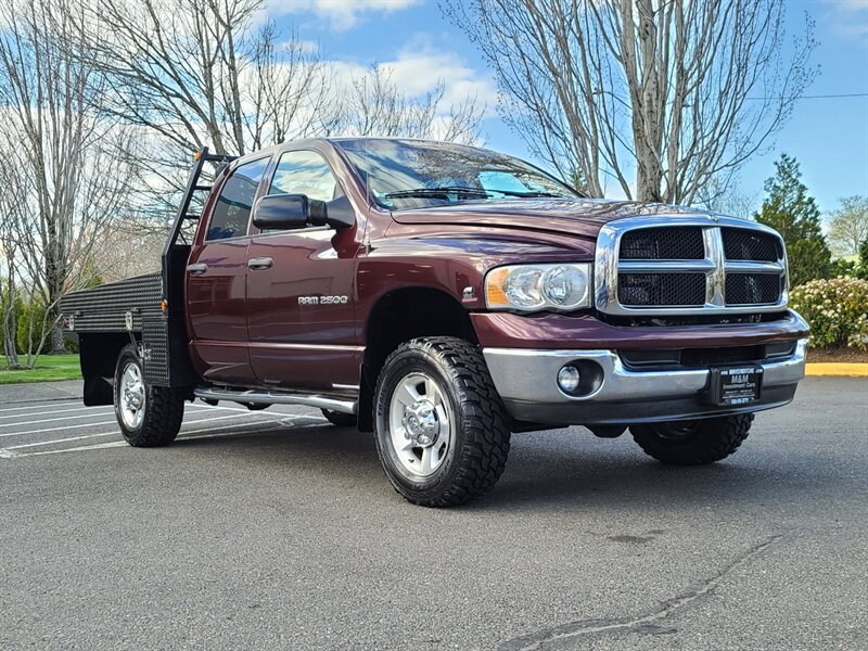 2004 Dodge Ram 2500 SLT 4dr Quad 4X4 / FLAT BED / 5.9 L CUMMINS  Turbo DIESEL / 92,000 MILES !!! - Photo 50 - Portland, OR 97217