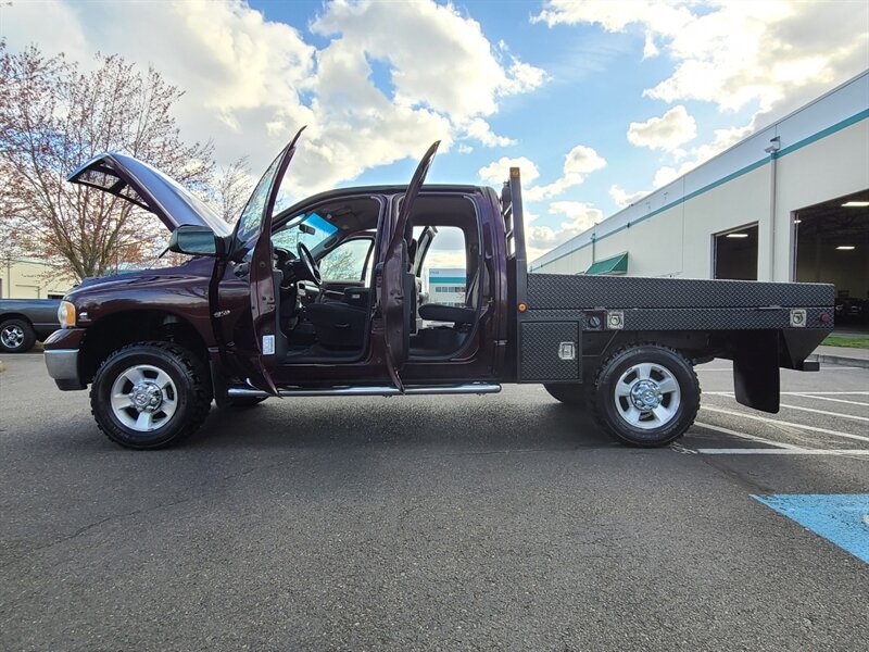 2004 Dodge Ram 2500 SLT 4dr Quad 4X4 / FLAT BED / 5.9 L CUMMINS  Turbo DIESEL / 92,000 MILES !!! - Photo 22 - Portland, OR 97217