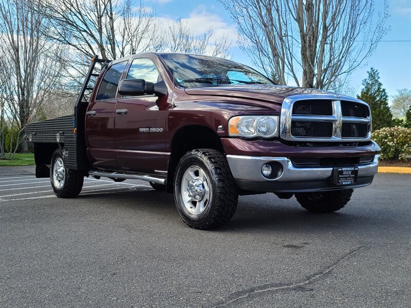 2004 Dodge Ram 2500 SLT 4dr Quad 4X4 / FLAT BED / 5.9 L CUMMINS  Turbo DIESEL / 92,000 MILES !!! - Photo 53 - Portland, OR 97217