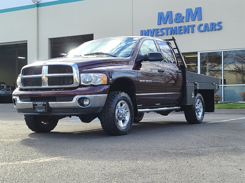 2004 Dodge Ram 2500 SLT 4dr Quad 4X4 / FLAT BED / 5.9 L CUMMINS  Turbo DIESEL / 92,000 MILES !!! - Photo 48 - Portland, OR 97217