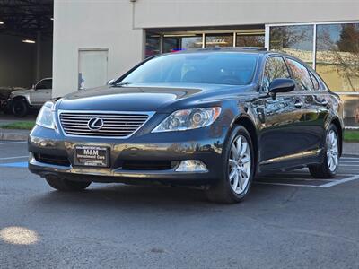 2008 Lexus LS 4.6L V8 / LUXURY Sedan / Navigation / Camera  / Heated and Cooled Leather / Park Sensors / FULLY LOADED / 1 Owner / Always Serviced At Lexus Sedan