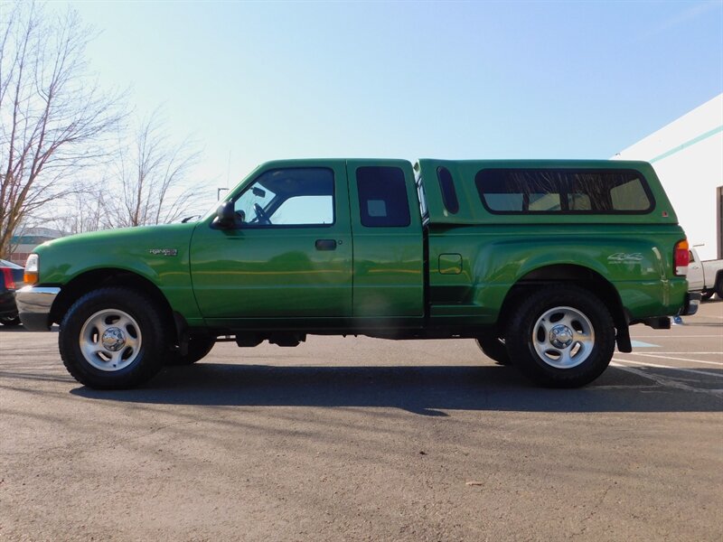 1999 Ford Ranger Super Cab XLT V6 4X4 / Step Side Bed /  Matching Canopy / 1-OWNER / ONLY 66,000 Miles - Photo 3 - Portland, OR 97217