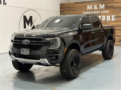 2025 Ford Ranger XLT 4X4 LIFTED w. ONLY 9,000 MILES / ZERO RUST  / Navigation & Backup Camera / Power Sliding rear window Truck