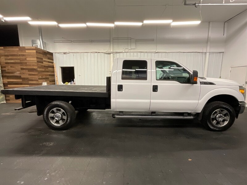 2012 Ford F-350 XLT Crew Cab 4X4 / 6.2L V8 GAS / FLAT BED / CLEAN  BRAND NEW TIRES / 1-TON / FLAT BED / CLEAN TRUCK - Photo 4 - Gladstone, OR 97027