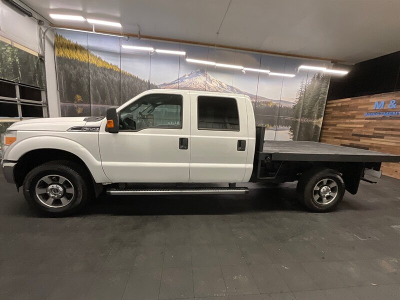 2012 Ford F-350 XLT Crew Cab 4X4 / 6.2L V8 GAS / FLAT BED / CLEAN  BRAND NEW TIRES / 1-TON / FLAT BED / CLEAN TRUCK - Photo 3 - Gladstone, OR 97027