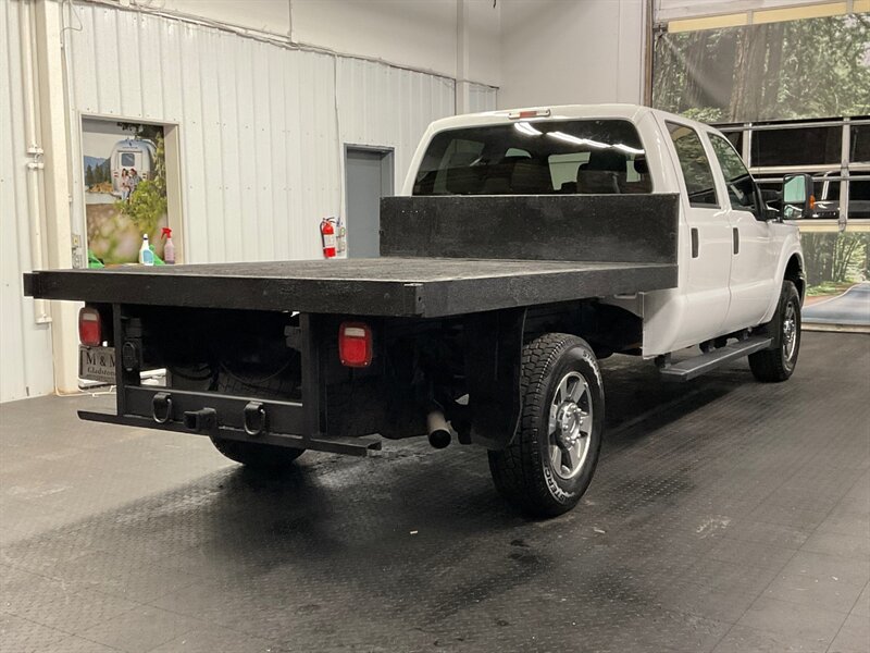 2012 Ford F-350 XLT Crew Cab 4X4 / 6.2L V8 GAS / FLAT BED / CLEAN  BRAND NEW TIRES / 1-TON / FLAT BED / CLEAN TRUCK - Photo 8 - Gladstone, OR 97027