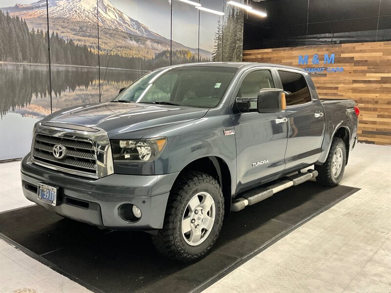 2007 Toyota Tundra Limited CrewMax 4X4 / 5.7L V8 / Leather / NEW TIRE  / Leather & Heated Seats / Sunroof / LOCAL TRUCK / RUST FREE - Photo 25 - Gladstone, OR 97027