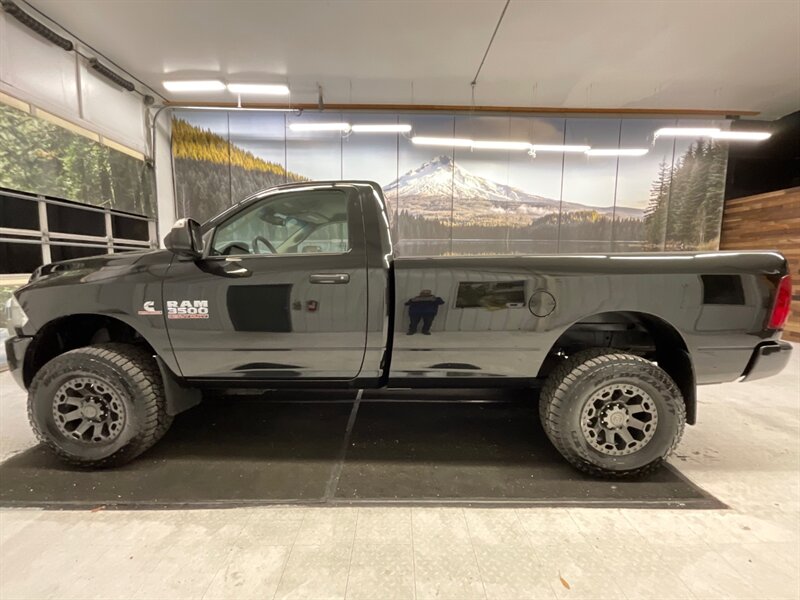 2016 RAM 3500 ST Regular Cab 4X4 / 6.7L DIESEL / 6-SPEED MANUAL  / LONG BED / Backup Camera / LEVELED w. 35 " TIRES & 18 " WHEELS / 102,000 MILES - Photo 3 - Gladstone, OR 97027