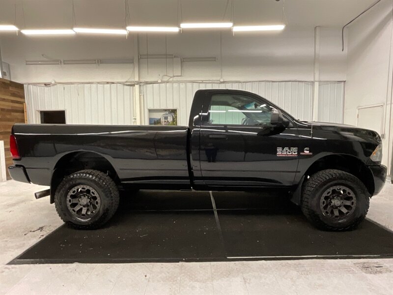 2016 RAM 3500 ST Regular Cab 4X4 / 6.7L DIESEL / 6-SPEED MANUAL  / LONG BED / Backup Camera / LEVELED w. 35 " TIRES & 18 " WHEELS / 102,000 MILES - Photo 4 - Gladstone, OR 97027