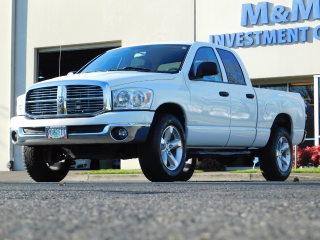 2007 Dodge Ram 1500 SLT 4dr Quad Cab / 4X4 / V8 / LOW MILES / LOCAL   - Photo 41 - Portland, OR 97217