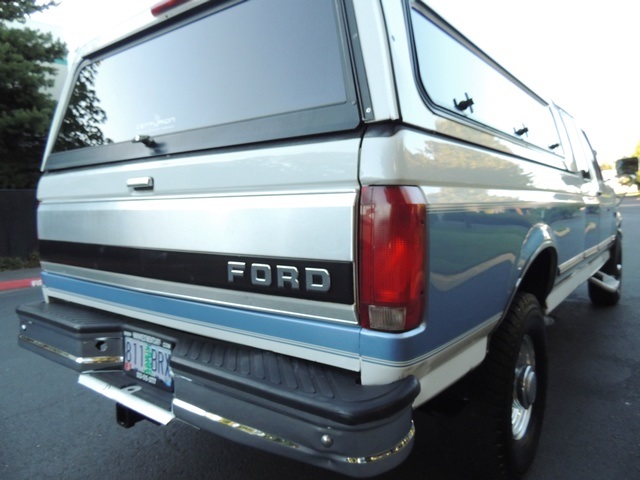 1996 Ford F-250 XLT Super Cab / 4X4 / Long Bed / Matching Canopy   - Photo 34 - Portland, OR 97217