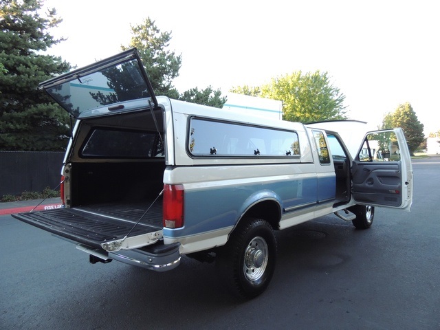 1996 Ford F-250 XLT Super Cab / 4X4 / Long Bed / Matching Canopy   - Photo 14 - Portland, OR 97217