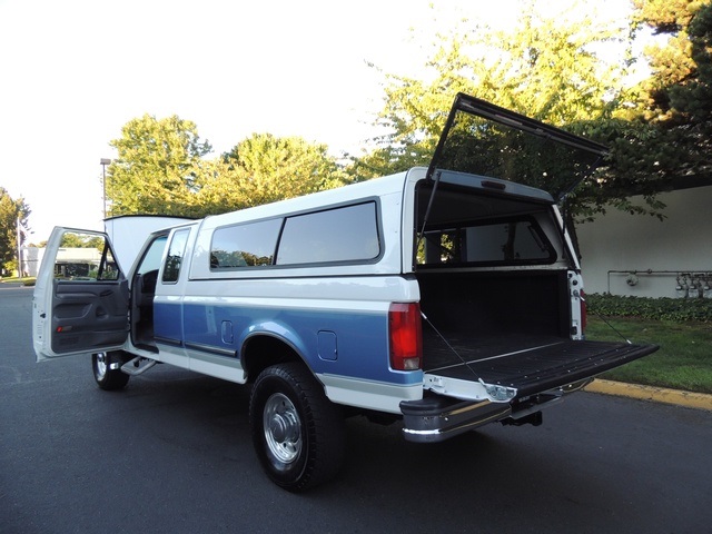 1996 Ford F-250 XLT Super Cab / 4X4 / Long Bed / Matching Canopy   - Photo 13 - Portland, OR 97217