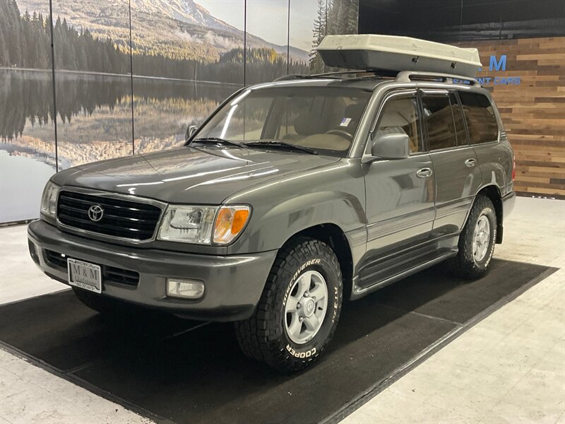 2000 Toyota Land Cruiser Sport Utility 4X4 / 4.7L V8 / Leather / Sunroof  / FRESH TIMING BELT-WATER PUMP SERVICE DONE / RUST FREE / NEW TIRES - Photo 1 - Gladstone, OR 97027