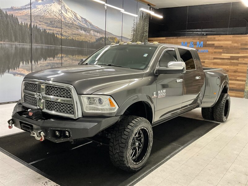 2014 RAM 3500 Laramie MEGACAB 4X4 / 6.7L DIESEL / DUALLY / AISIN  / TOYO TIRES & FUEL WHEELS / CUSTOM BUMPERS / WINCH / SHARP & CLEAN !! - Photo 1 - Gladstone, OR 97027